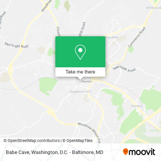 Babe Cave map