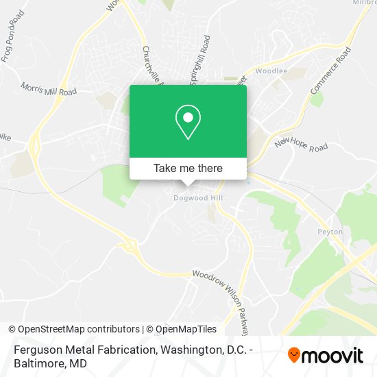 Ferguson Metal Fabrication map