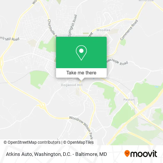 Atkins Auto map