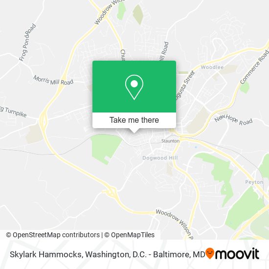 Mapa de Skylark Hammocks