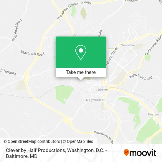 Clever by Half Productions map