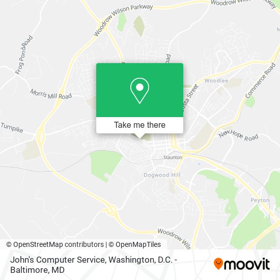 John's Computer Service map