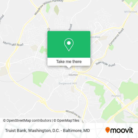 Mapa de Truist Bank