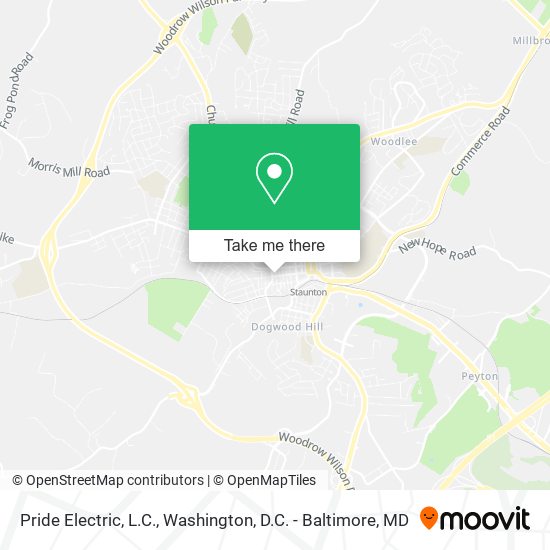 Mapa de Pride Electric, L.C.