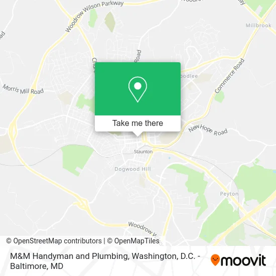 M&M Handyman and Plumbing map