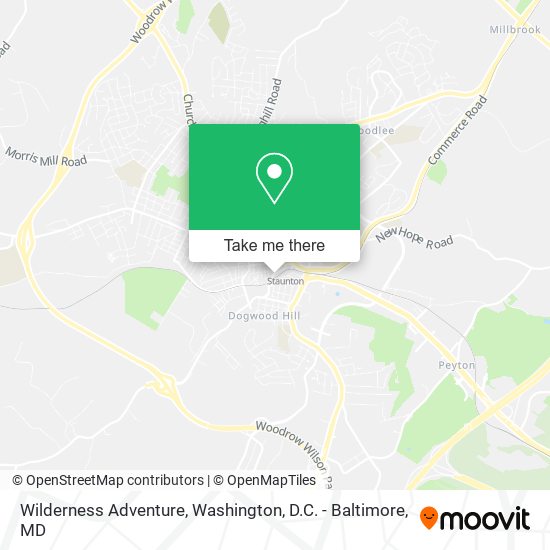 Mapa de Wilderness Adventure