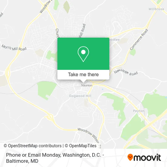 Phone or Email Monday map