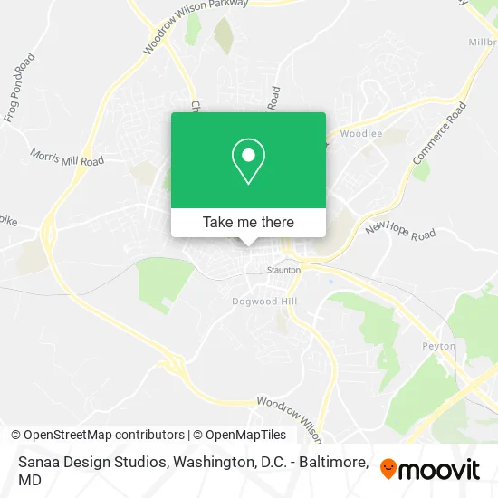 Sanaa Design Studios map