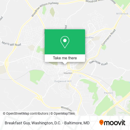 Breakfast Guy map