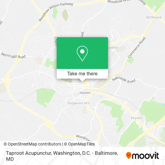 Taproot Acupunctur map