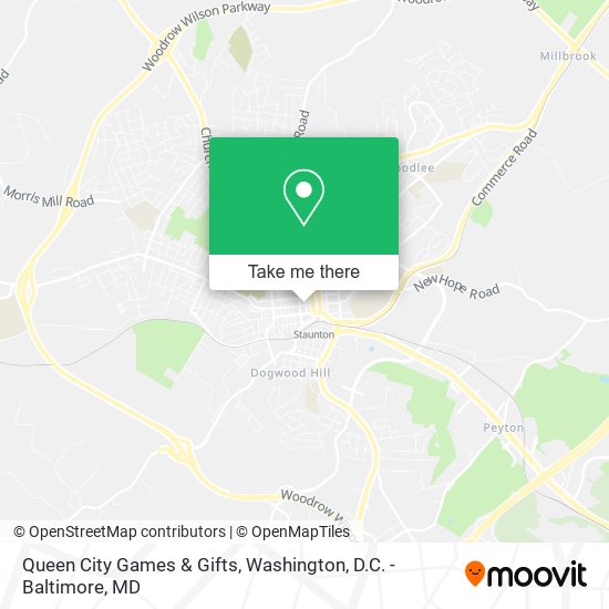 Queen City Games & Gifts map