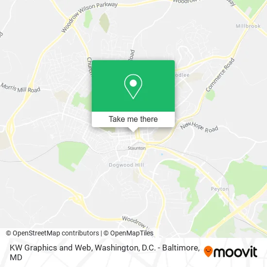 KW Graphics and Web map