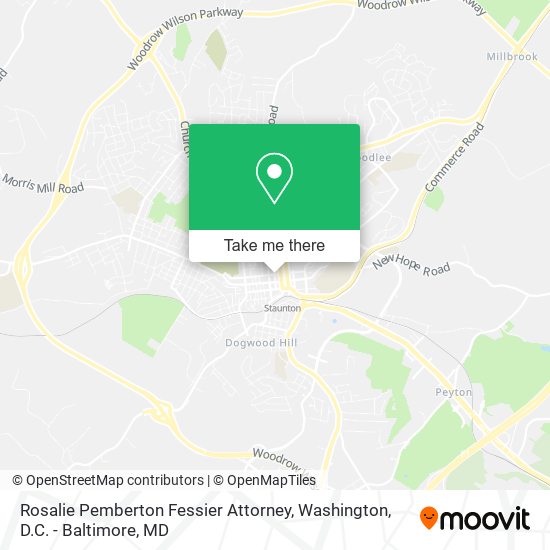 Rosalie Pemberton Fessier Attorney map