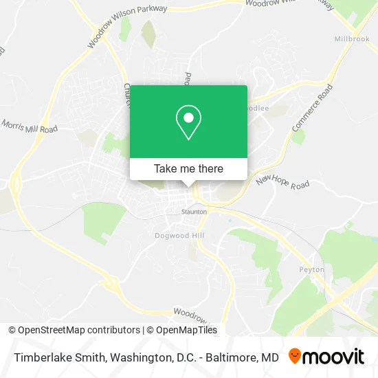 Timberlake Smith map