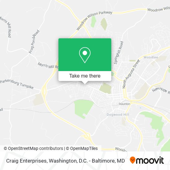 Craig Enterprises map