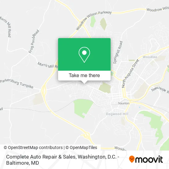 Complete Auto Repair & Sales map
