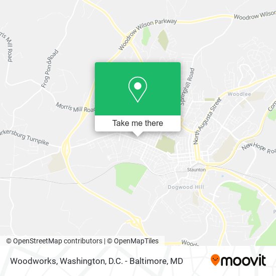 Woodworks map