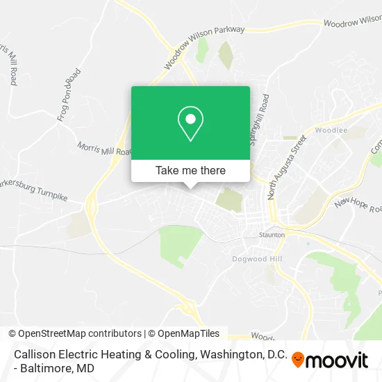 Callison Electric Heating & Cooling map