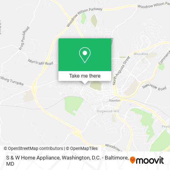 Mapa de S & W Home Appliance