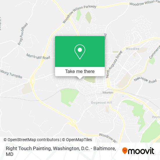 Right Touch Painting map