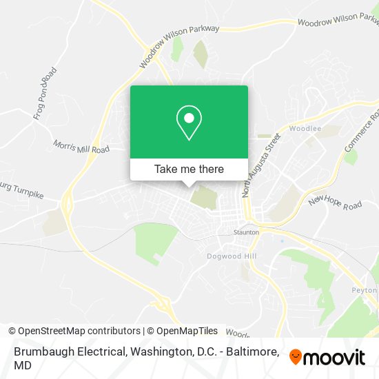 Brumbaugh Electrical map