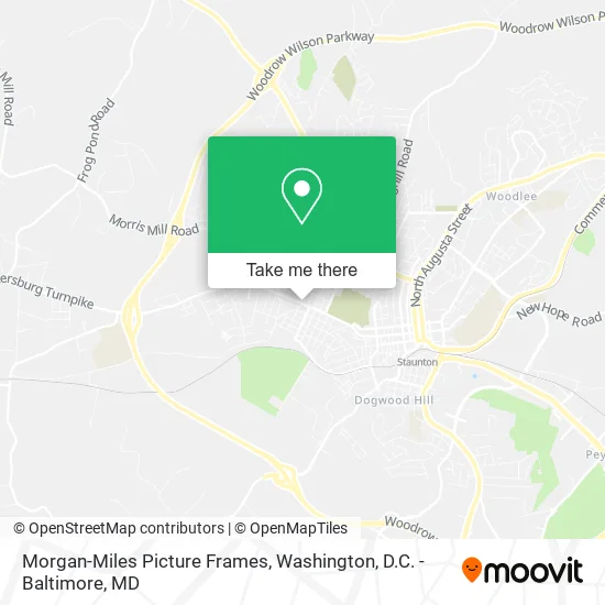 Morgan-Miles Picture Frames map