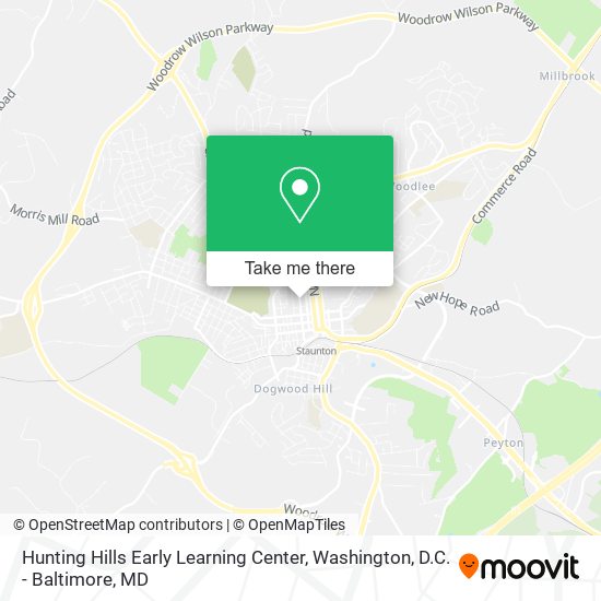 Mapa de Hunting Hills Early Learning Center