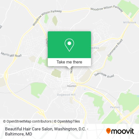 Mapa de Beautiful Hair Care Salon
