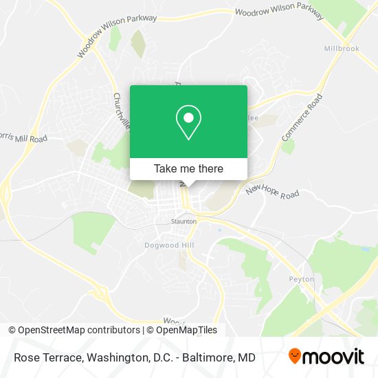 Rose Terrace map