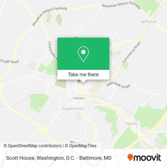 Scott House map