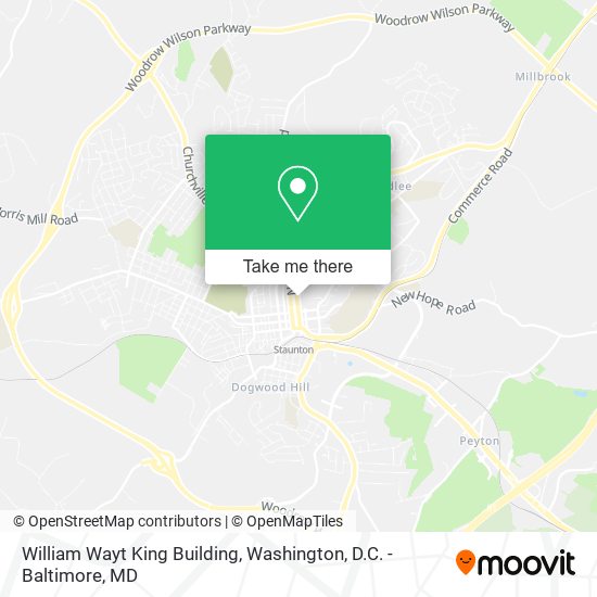 Mapa de William Wayt King Building
