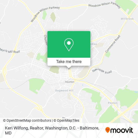 Mapa de Keri Wilfong, Realtor