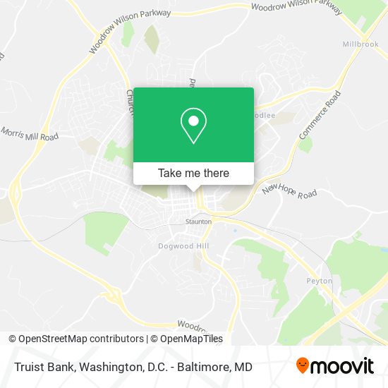 Truist Bank map
