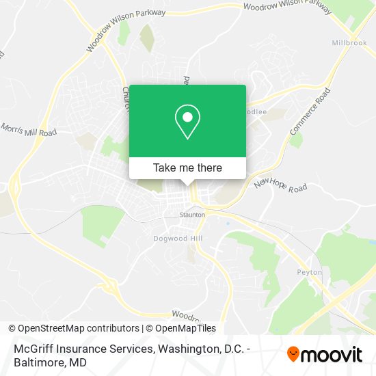 Mapa de McGriff Insurance Services