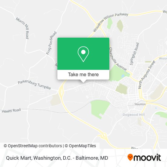 Mapa de Quick Mart