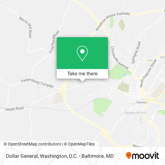 Dollar General map
