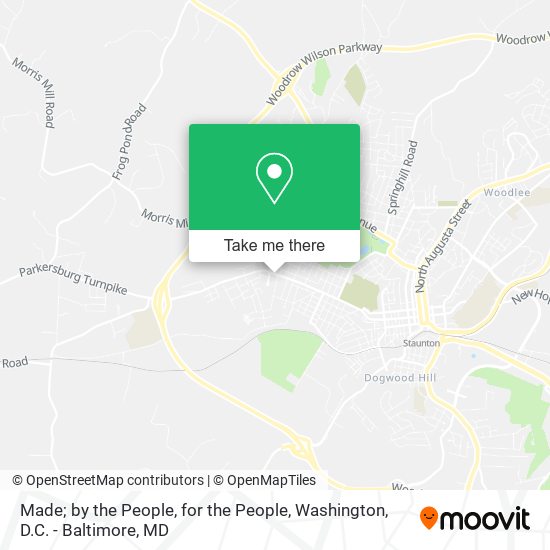 Mapa de Made; by the People, for the People