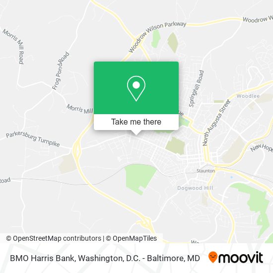 BMO Harris Bank map