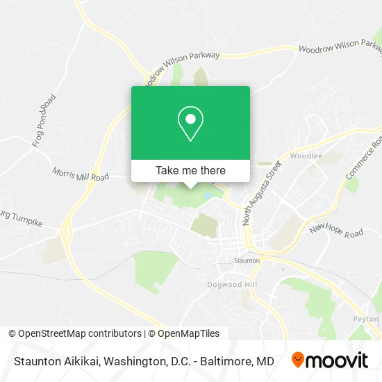 Staunton Aikikai map