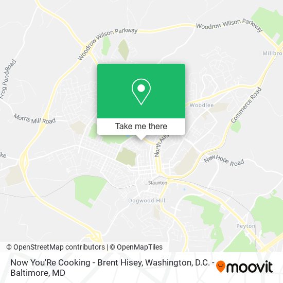 Now You'Re Cooking - Brent Hisey map