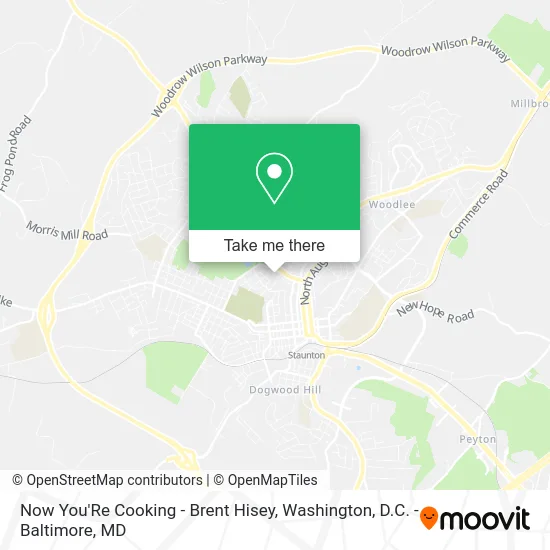 Now You'Re Cooking - Brent Hisey map