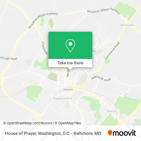 Mapa de House of Prayer