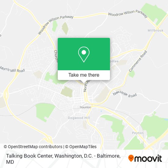 Mapa de Talking Book Center