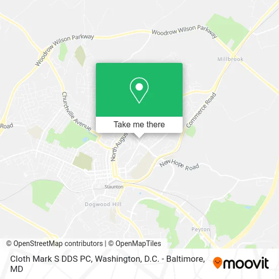 Cloth Mark S DDS PC map