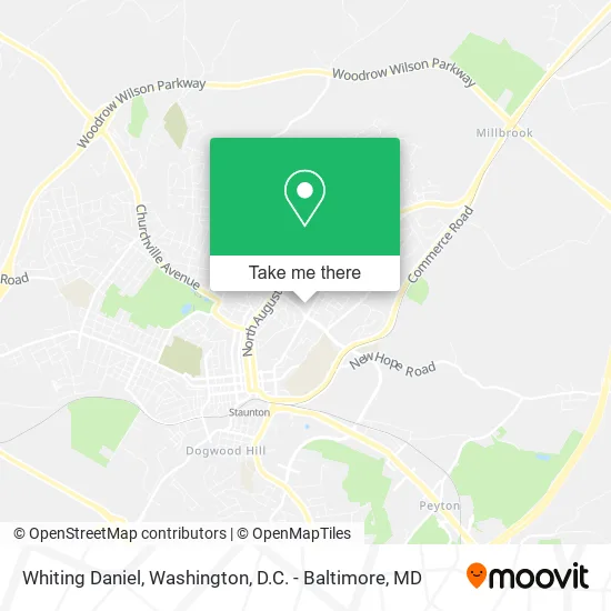Whiting Daniel map