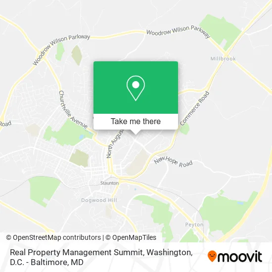 Real Property Management Summit map