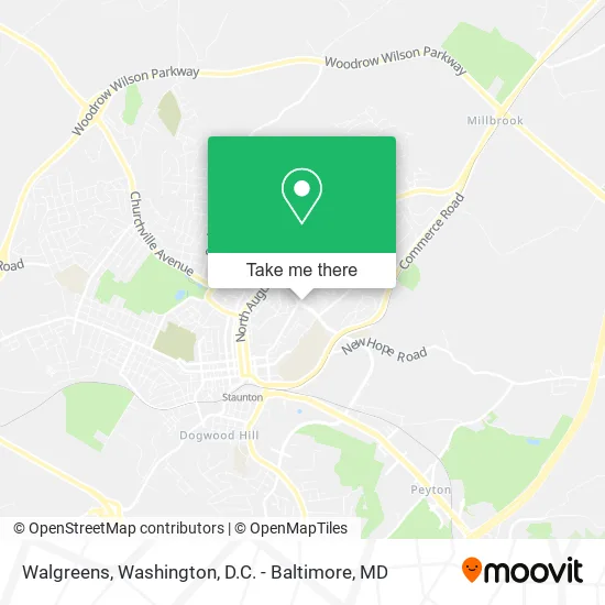Walgreens map