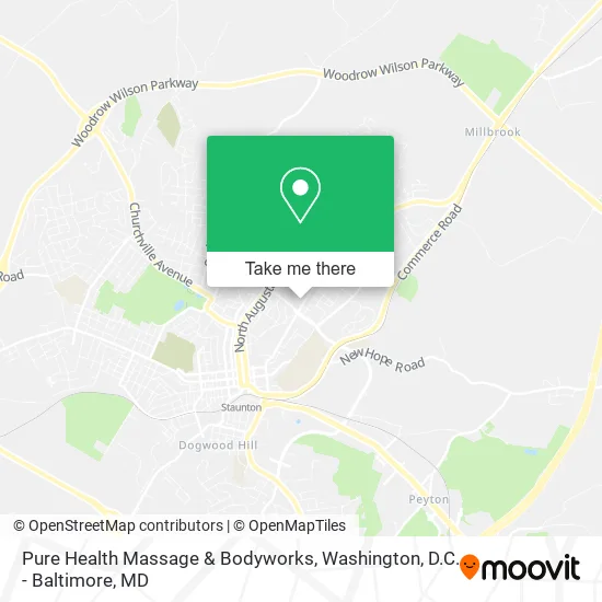 Pure Health Massage & Bodyworks map