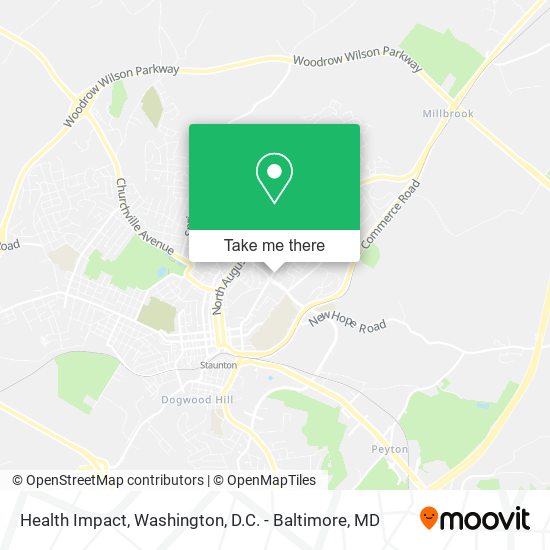 Mapa de Health Impact