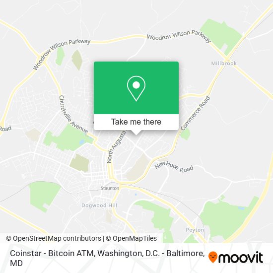 Coinstar - Bitcoin ATM map